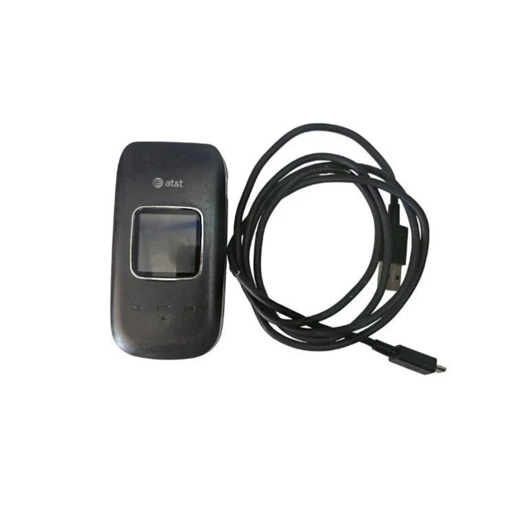 Pantech Breeze IV P2050 AT&T Flip Phone Black Basic Cell Tested